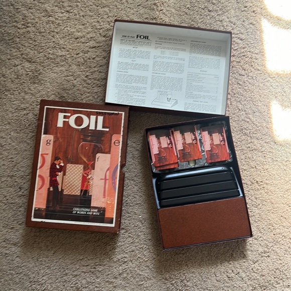 Vintage foil game - Picture 3 of 6